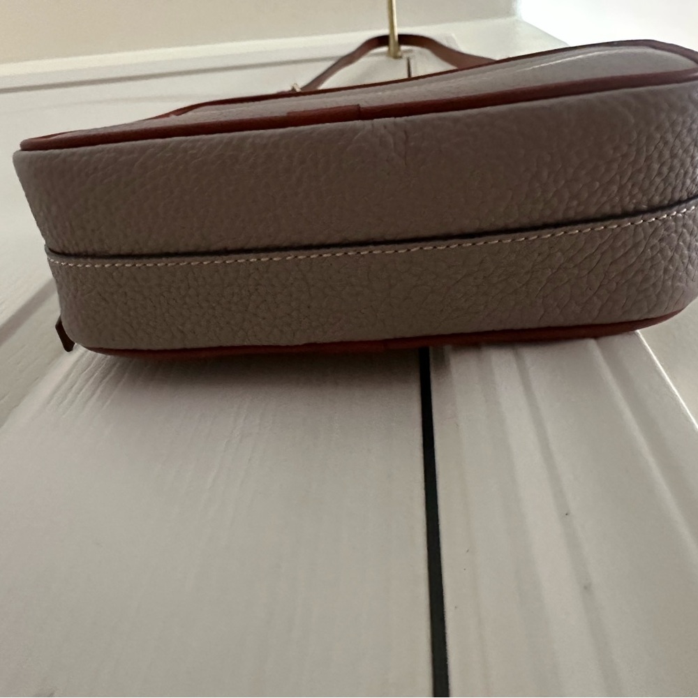 Dooney & Bourke Taupe Crossbody Bag - Picture 4 of 5